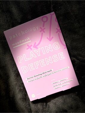 Patchology Moodmask Playing Defense - Pink Barrier-Boosting Sheet Mask